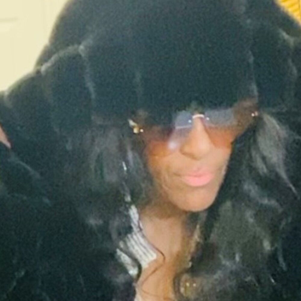 black plush soft  coat